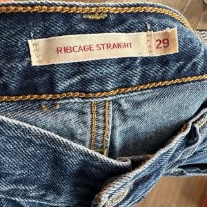 Levi's Premium Ribcage Straight jeans 29 x 27